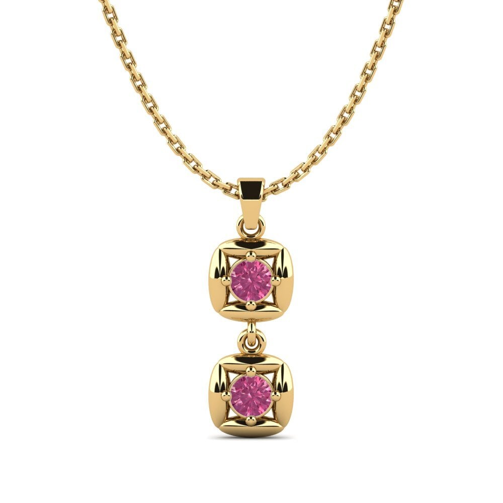 Pink Tourmaline Women's Pendant Storman