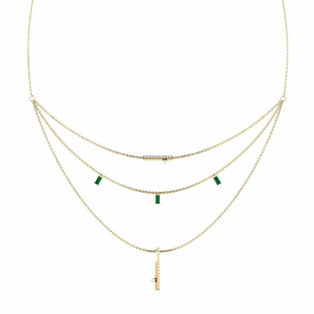 Circonita Verde Collar de Mujer Stoupat