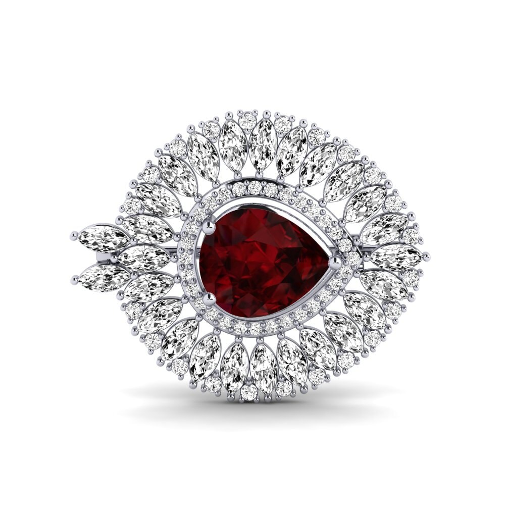 Granate Broche Stowe