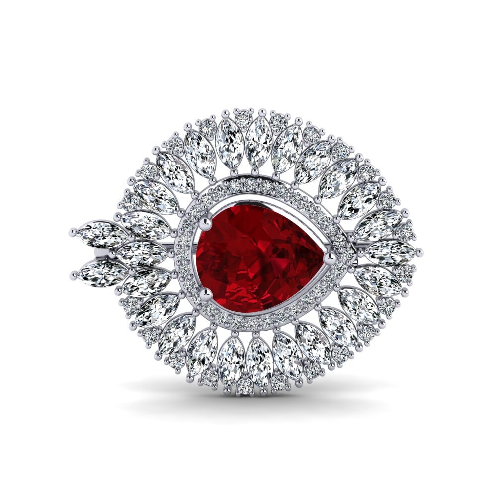 Circonita Roja Broche Stowe