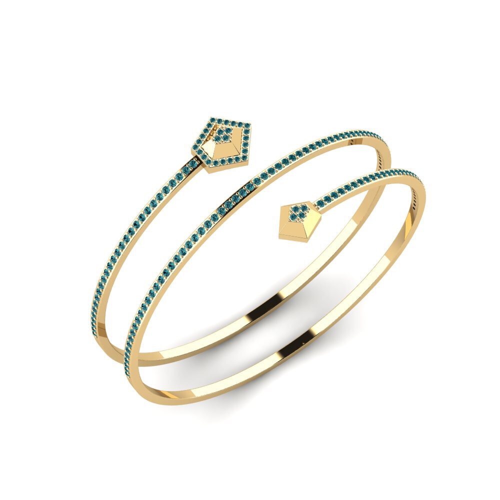 Diamante Blu Bracciale da donna Stratus