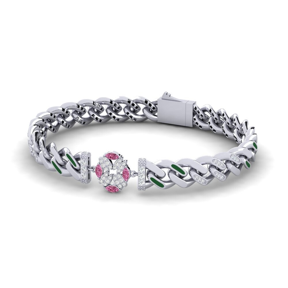 Rhodolite Garnet Women's Bracelet Stroness