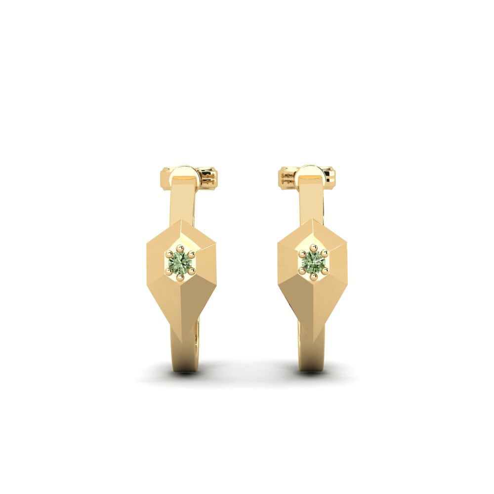 Green Diamond Women's Earring Stroomy