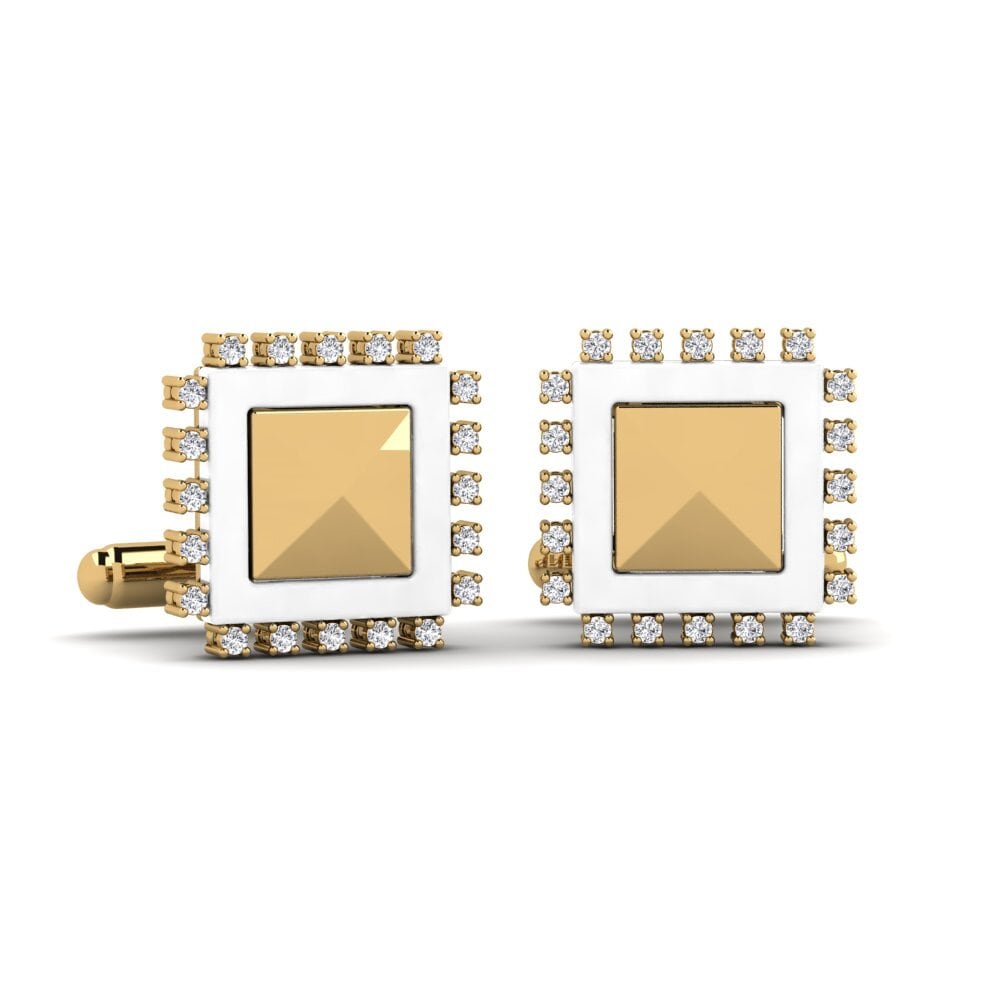 Lab Grown Diamond Cufflink Strouth