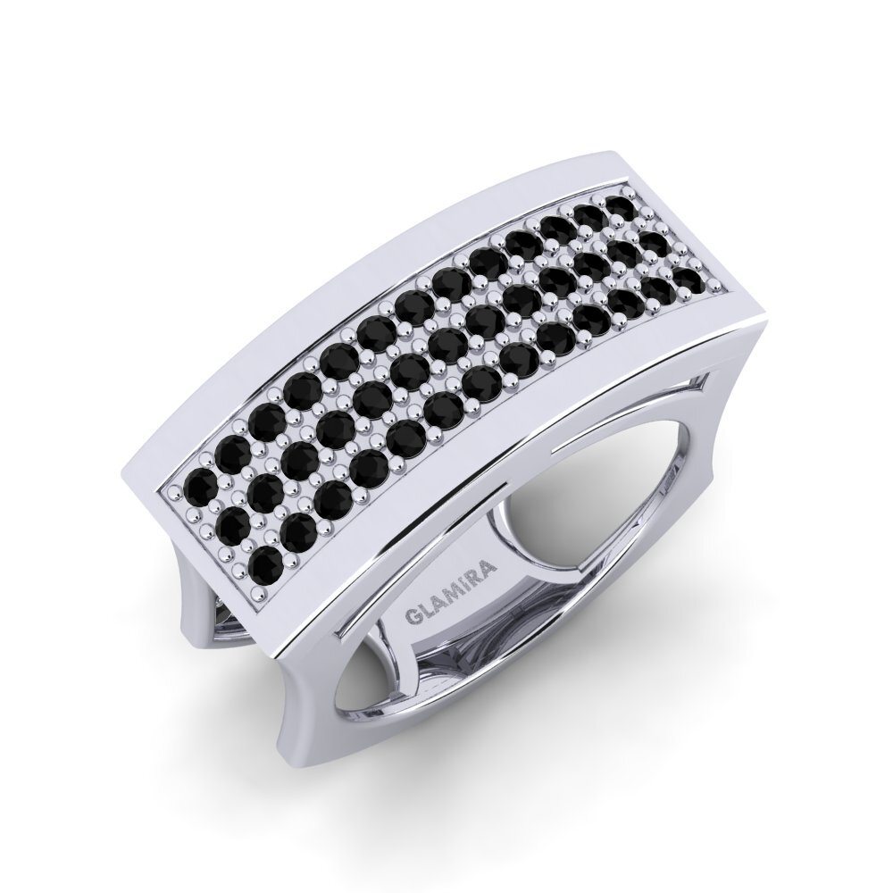 Schwarzer Diamant Ring Stunky