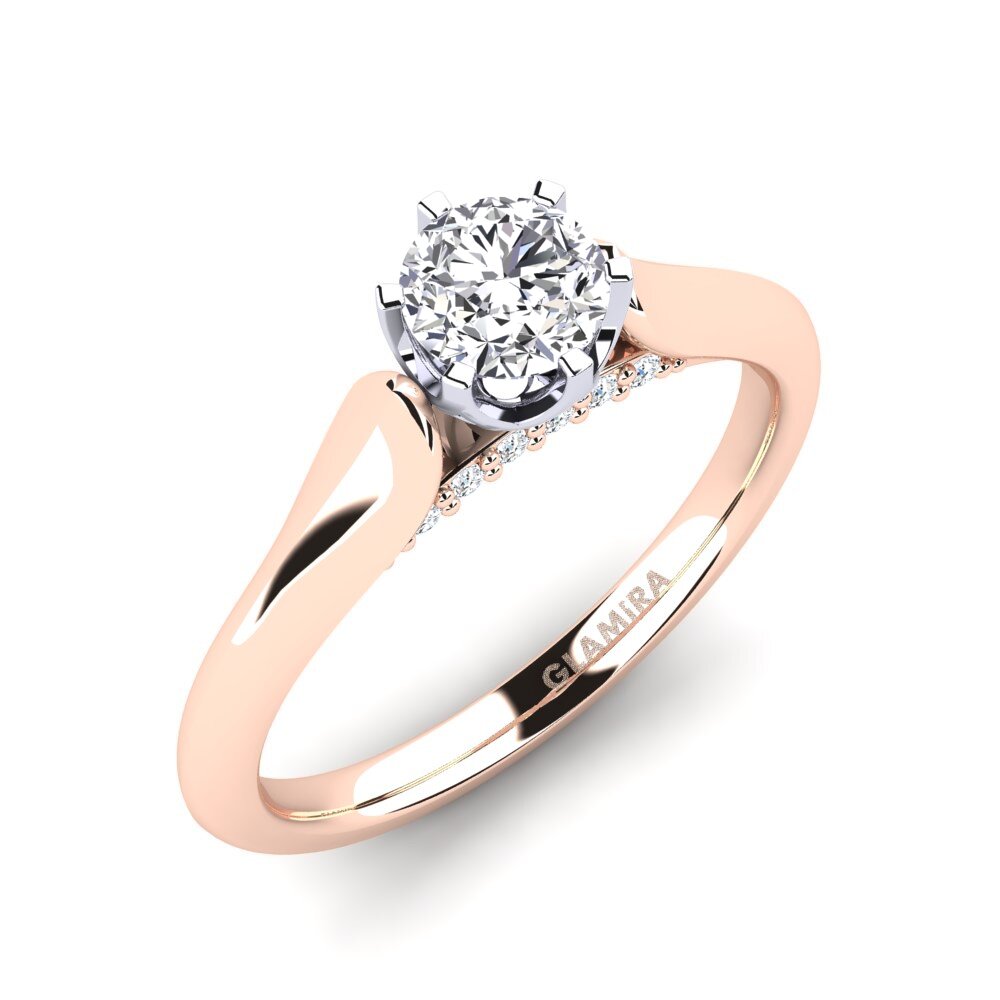 Alliance Diamantée 4mm Plaqué Or 18K - Taille 52 - Style Vintage - Made In France - Neuf