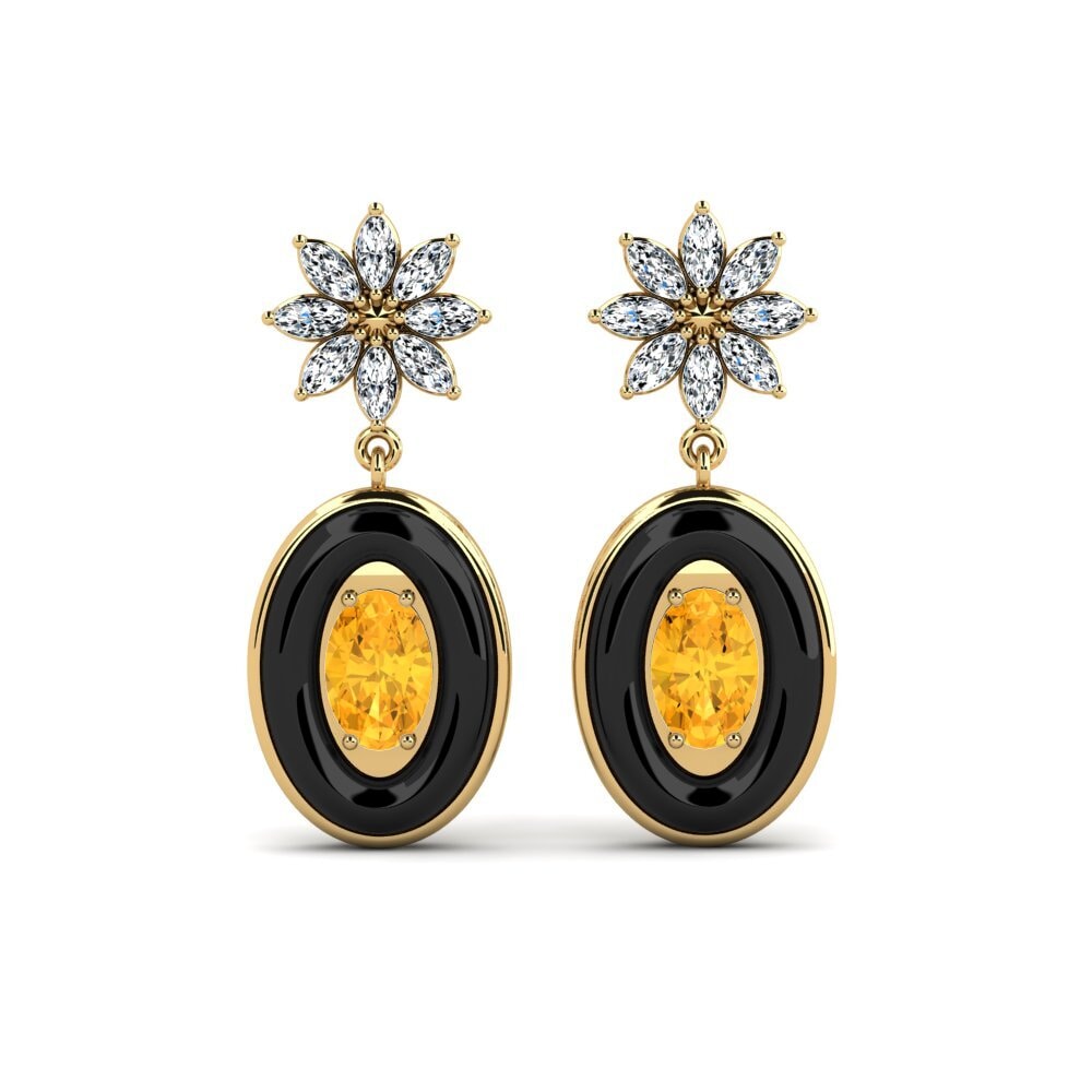 Citrine Women's Earring Suggs