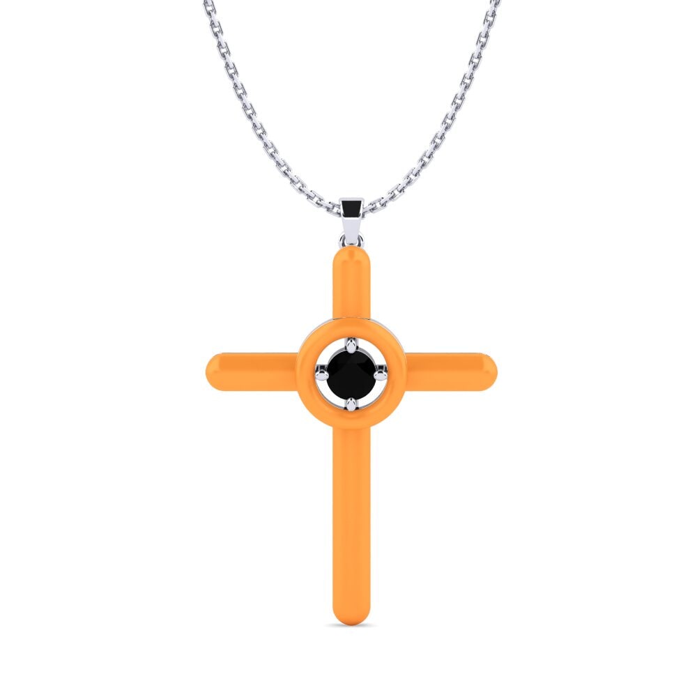 Black Sapphire Women's Pendant Suiker