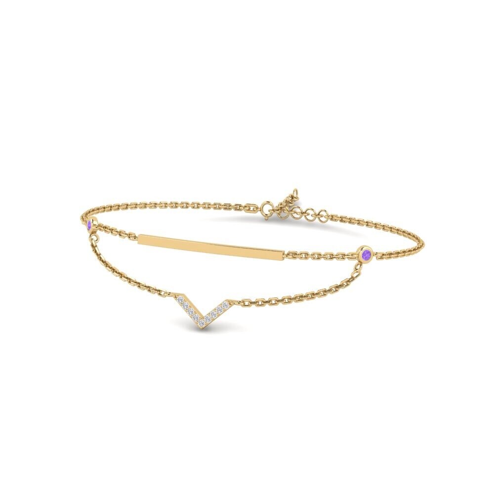 Amethyst Women's Bracelet Sukari