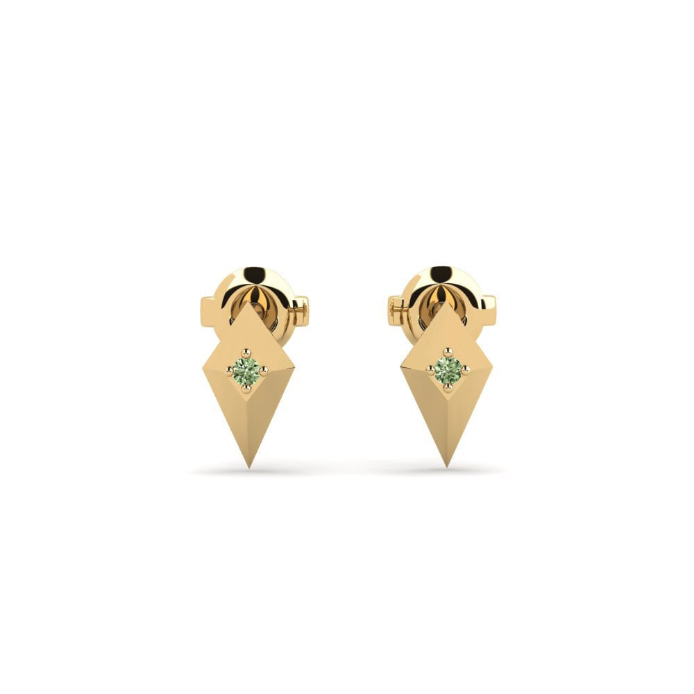 Green Diamond Women's Earring Sumber