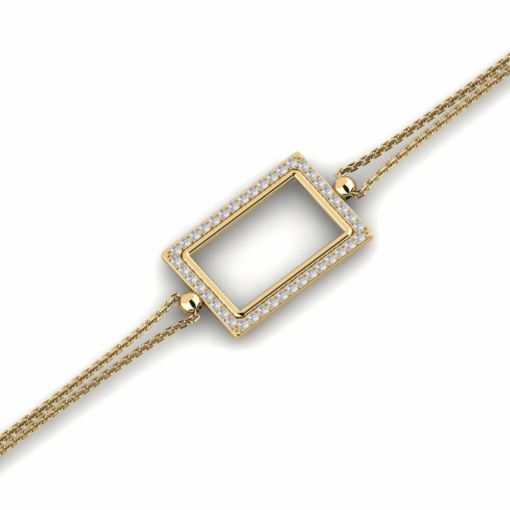 Diamant De Synthèse Bracelet pour femme Sumear