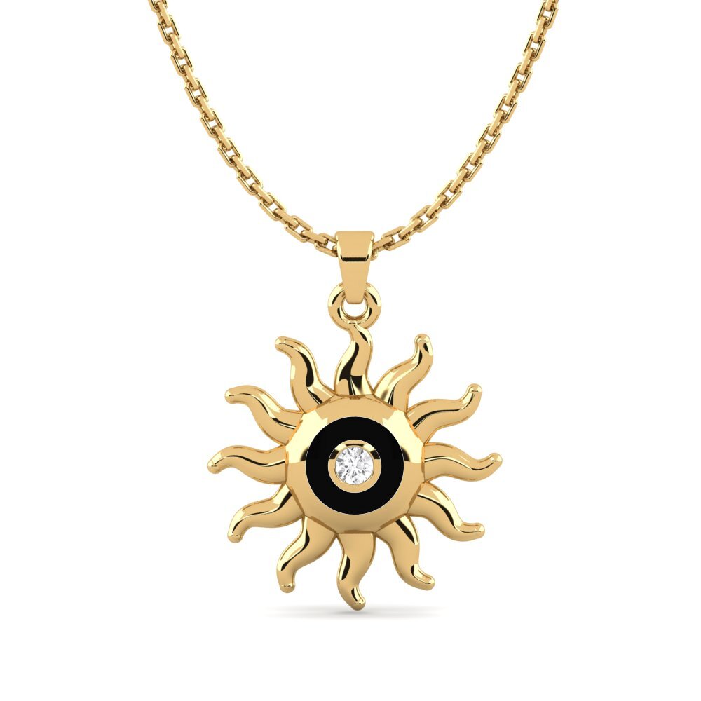 White sapphire Women's Pendant Sunanaco Women