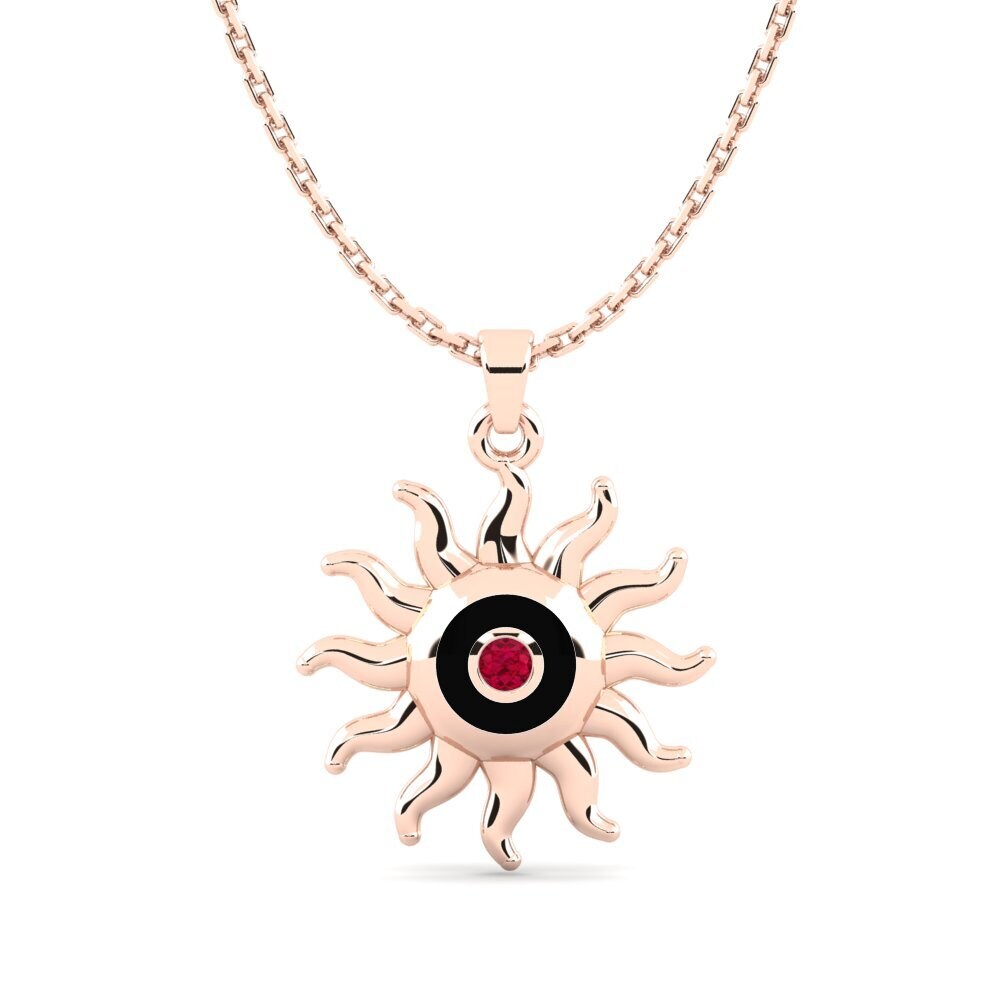 14ct Rose Gold Women's Pendant Sunanaco Women