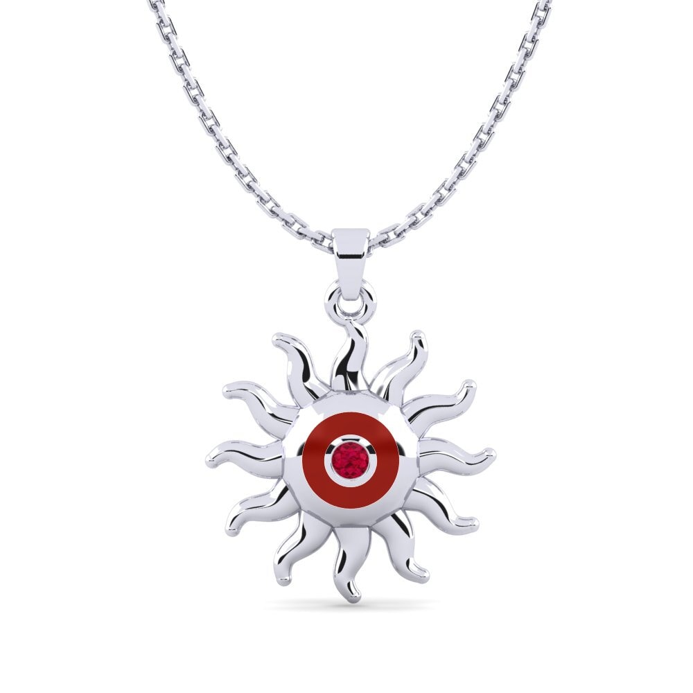 9ct White Gold Women's Pendant Sunanaco Women