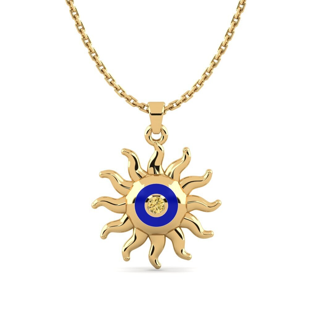Yellow Diamond Women's Pendant Sunanaco Women