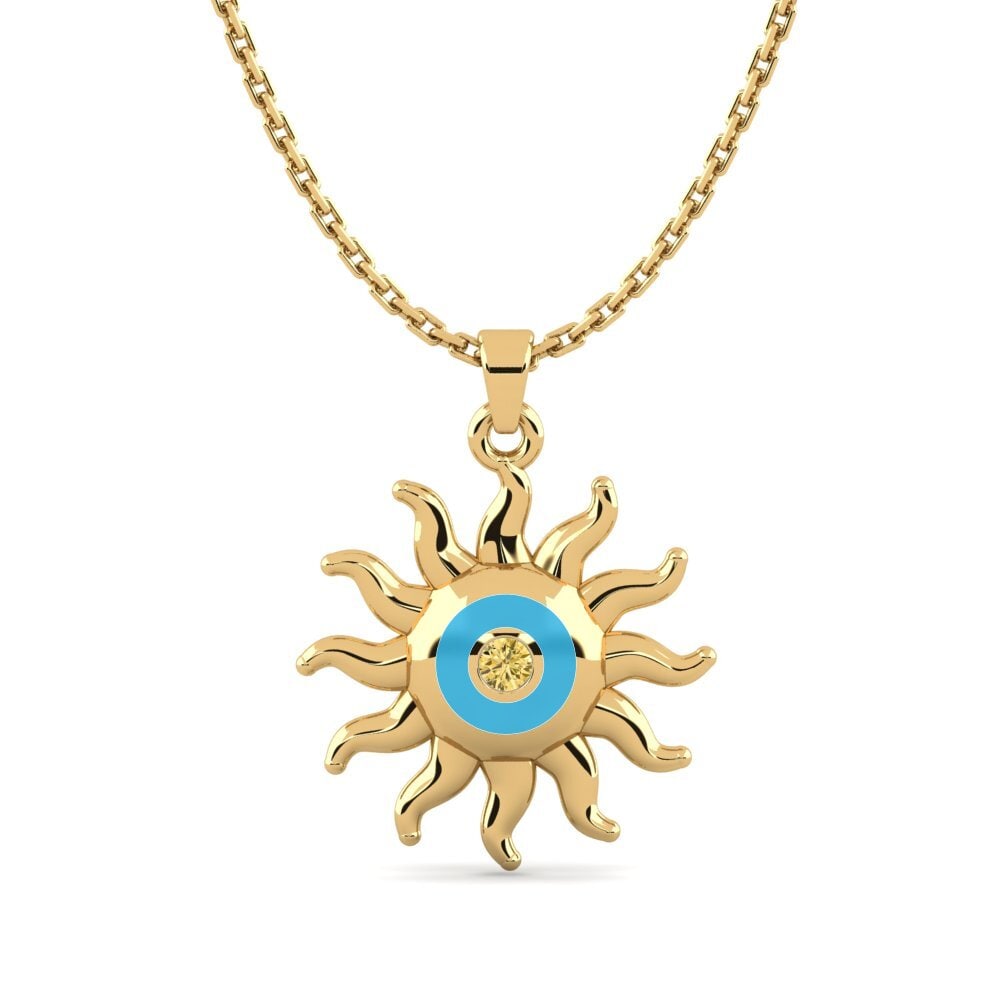 Yellow Diamond Women's Pendant Sunanaco Women