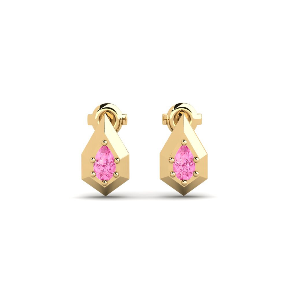 Pink Sapphire Women's Earring Sungai