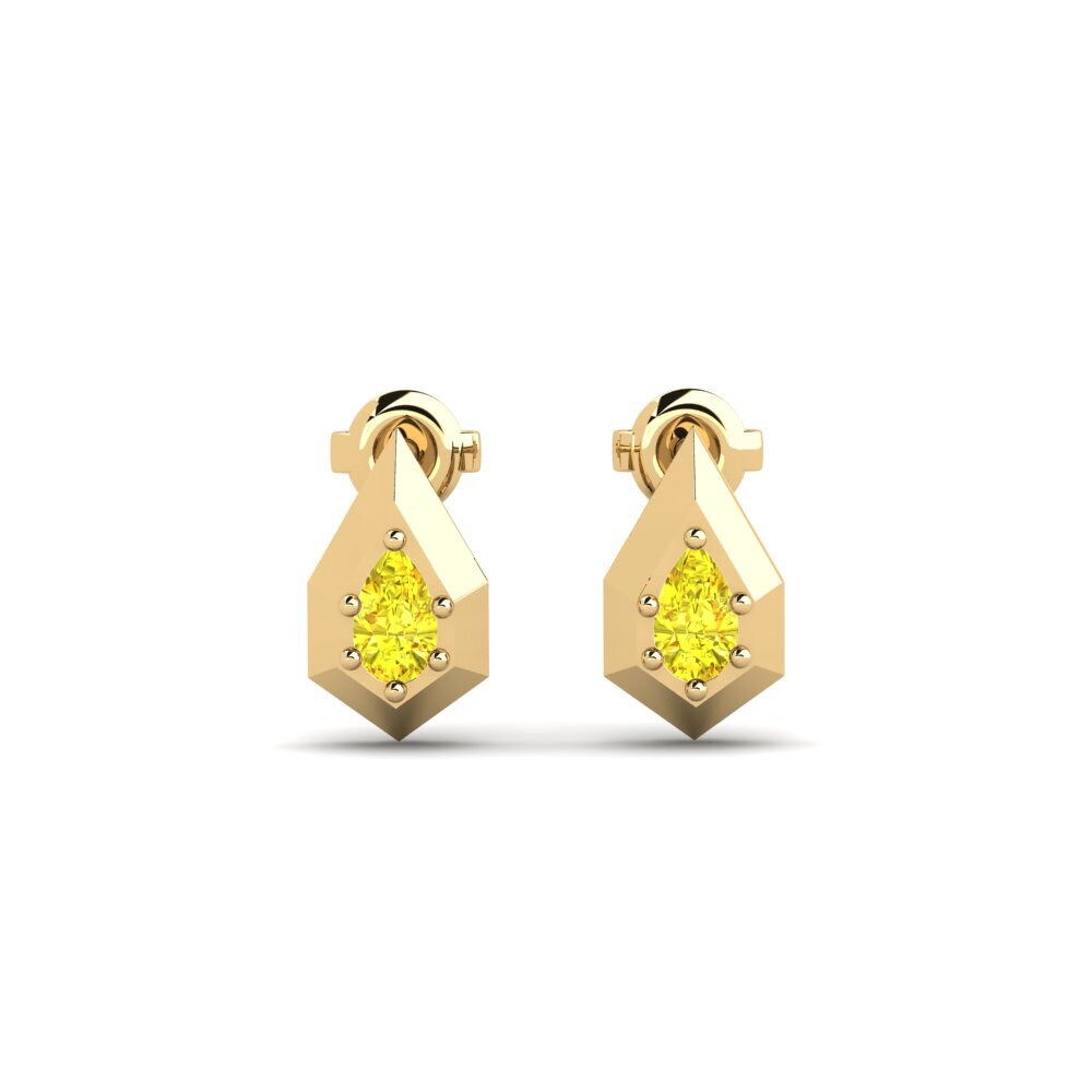 Yellow Sapphire Women's Earring Sungai