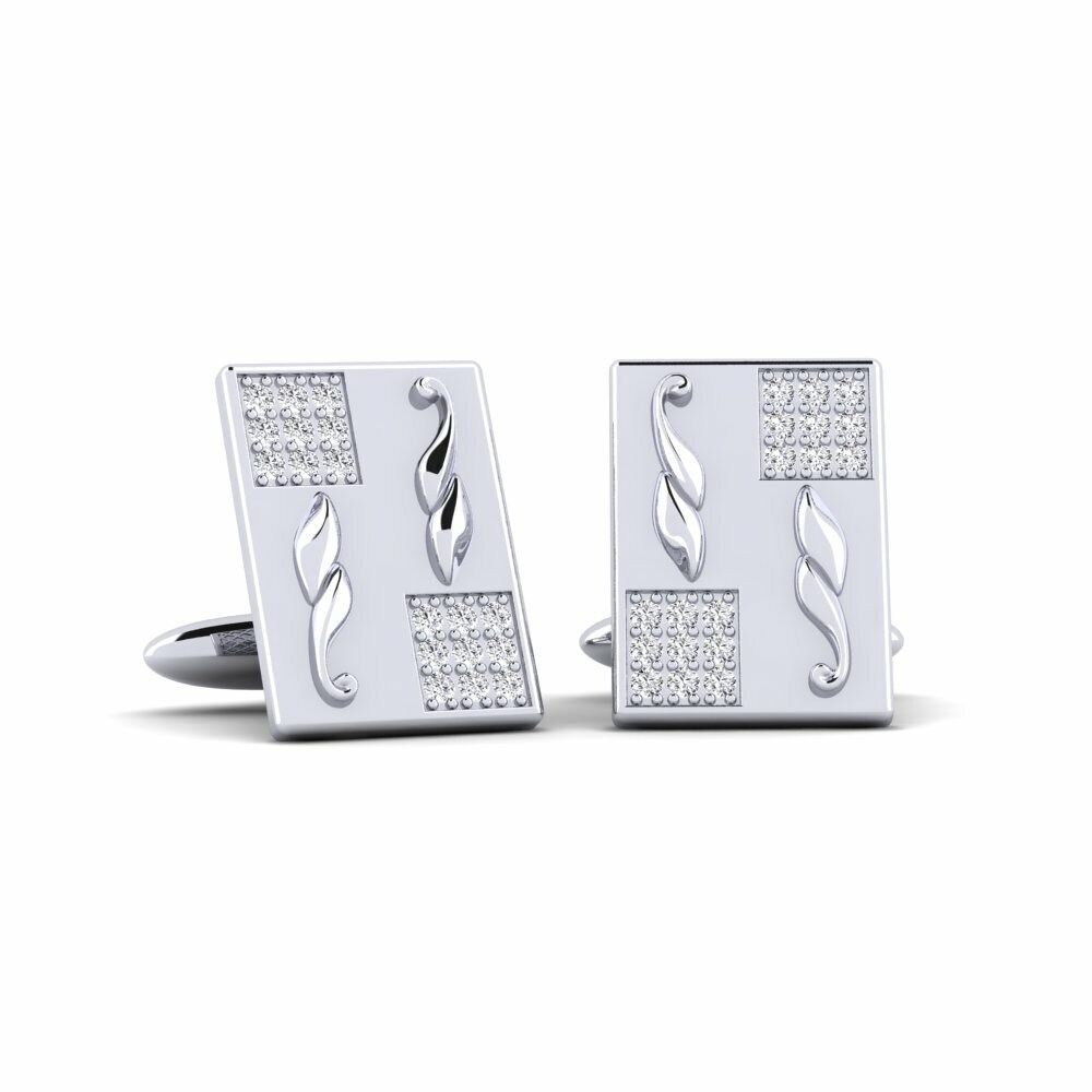 Diamant Bouton de manchette Sunglass
