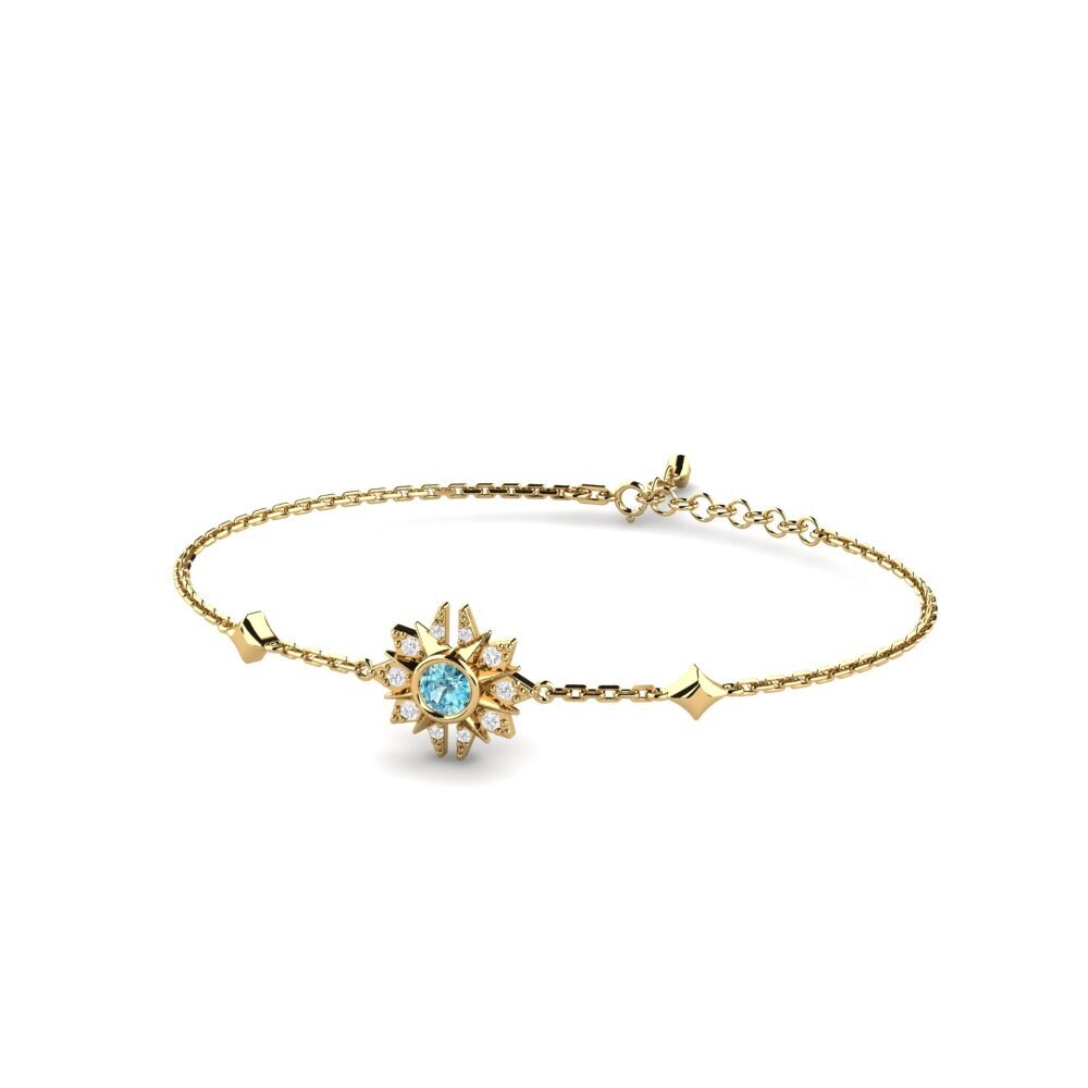 Blue Zircon Women's Bracelet Supersky