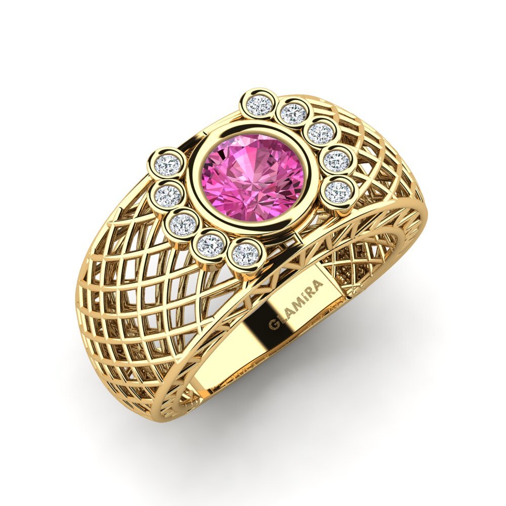 Pink Topaz Ring Surtr