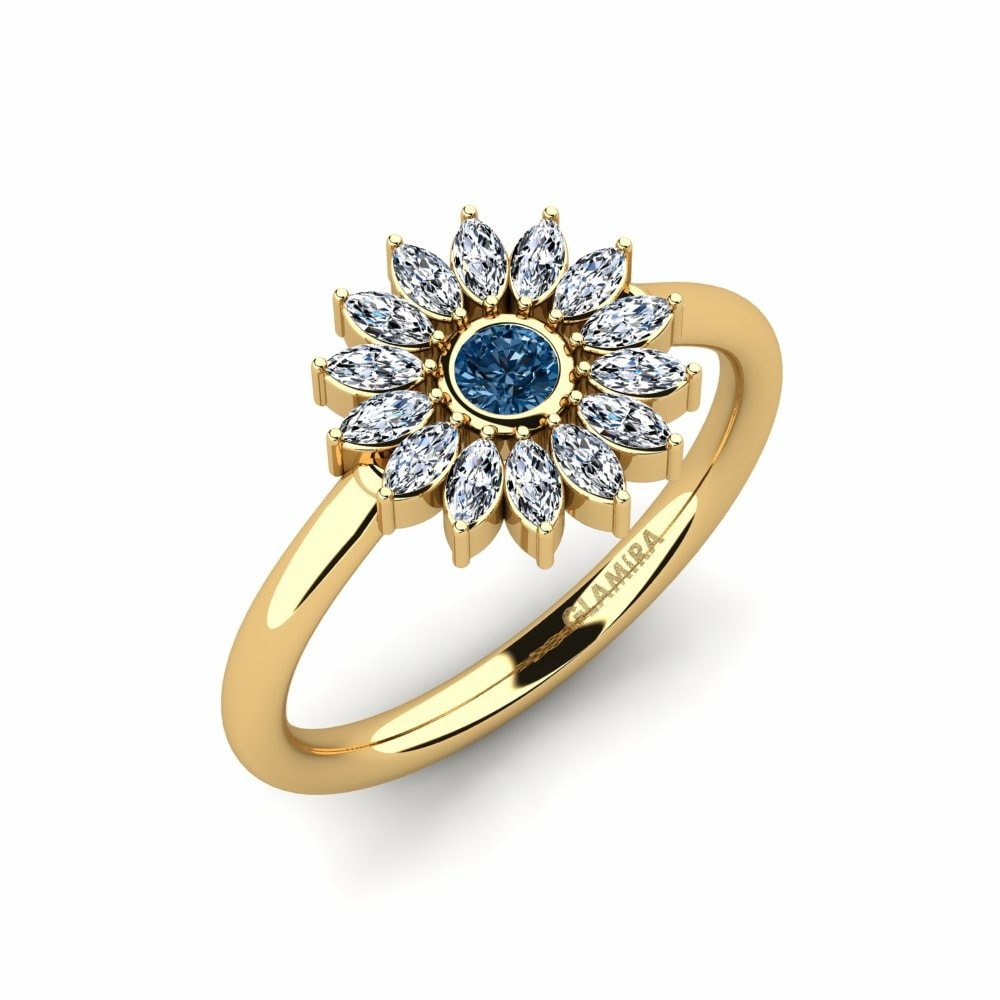 Blue Diamond Ring Susheela