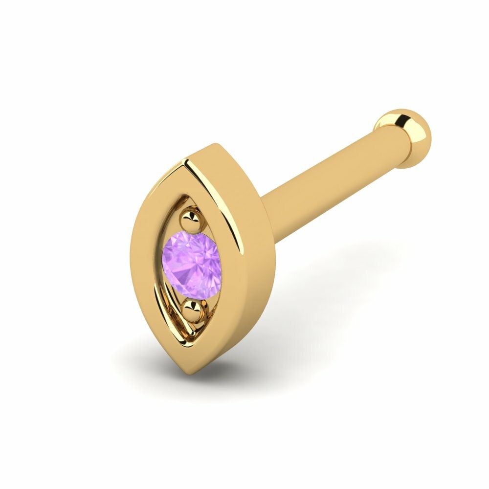 Or Jaune 18k Piercing Nez Sutia
