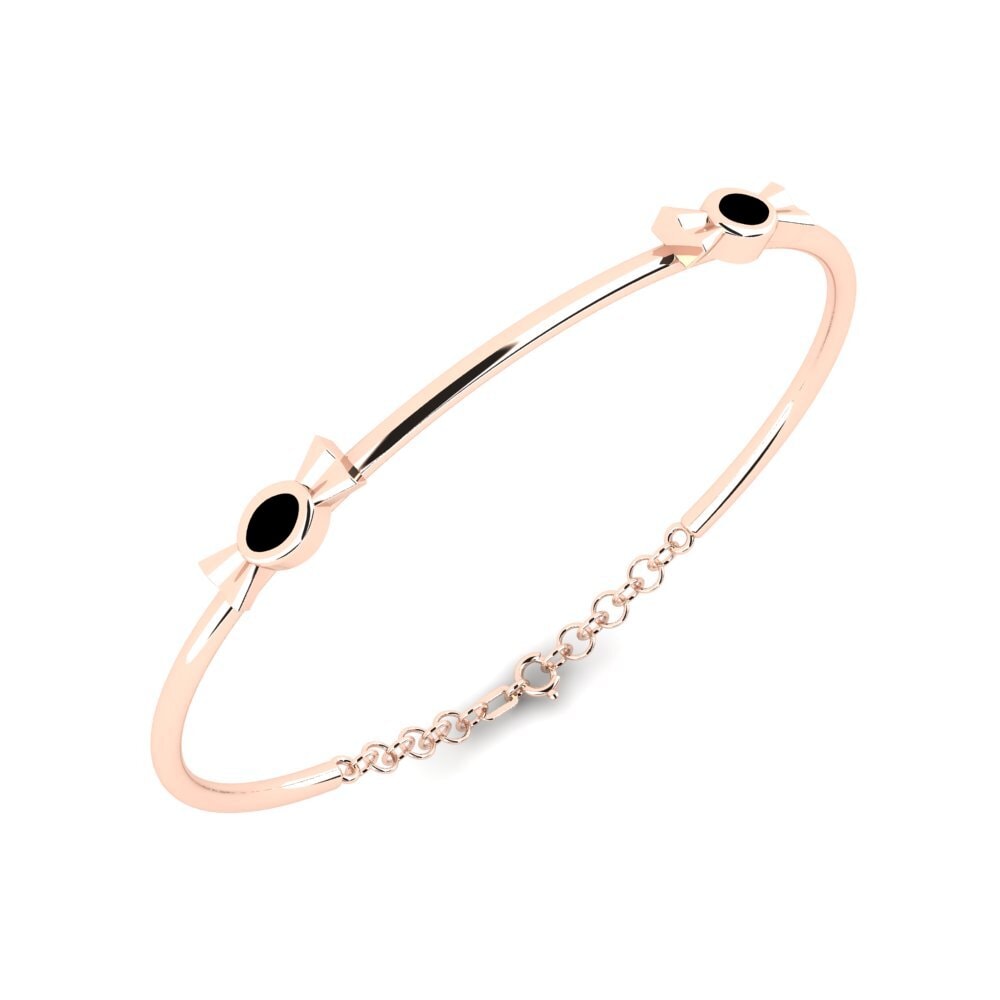 9k Oro Rosa Pulsera para Niño Suutu