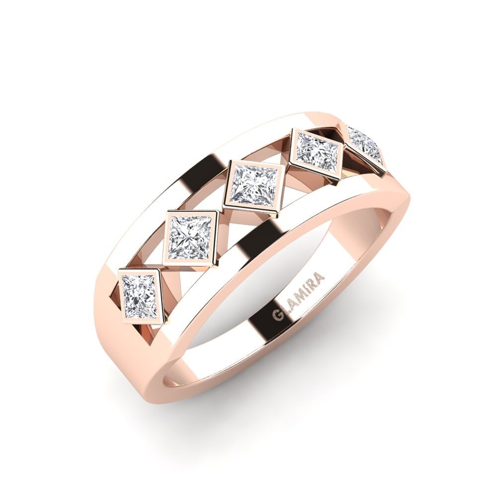 14ct Rose Gold Lab Grown Diamond Ring Suzlam
