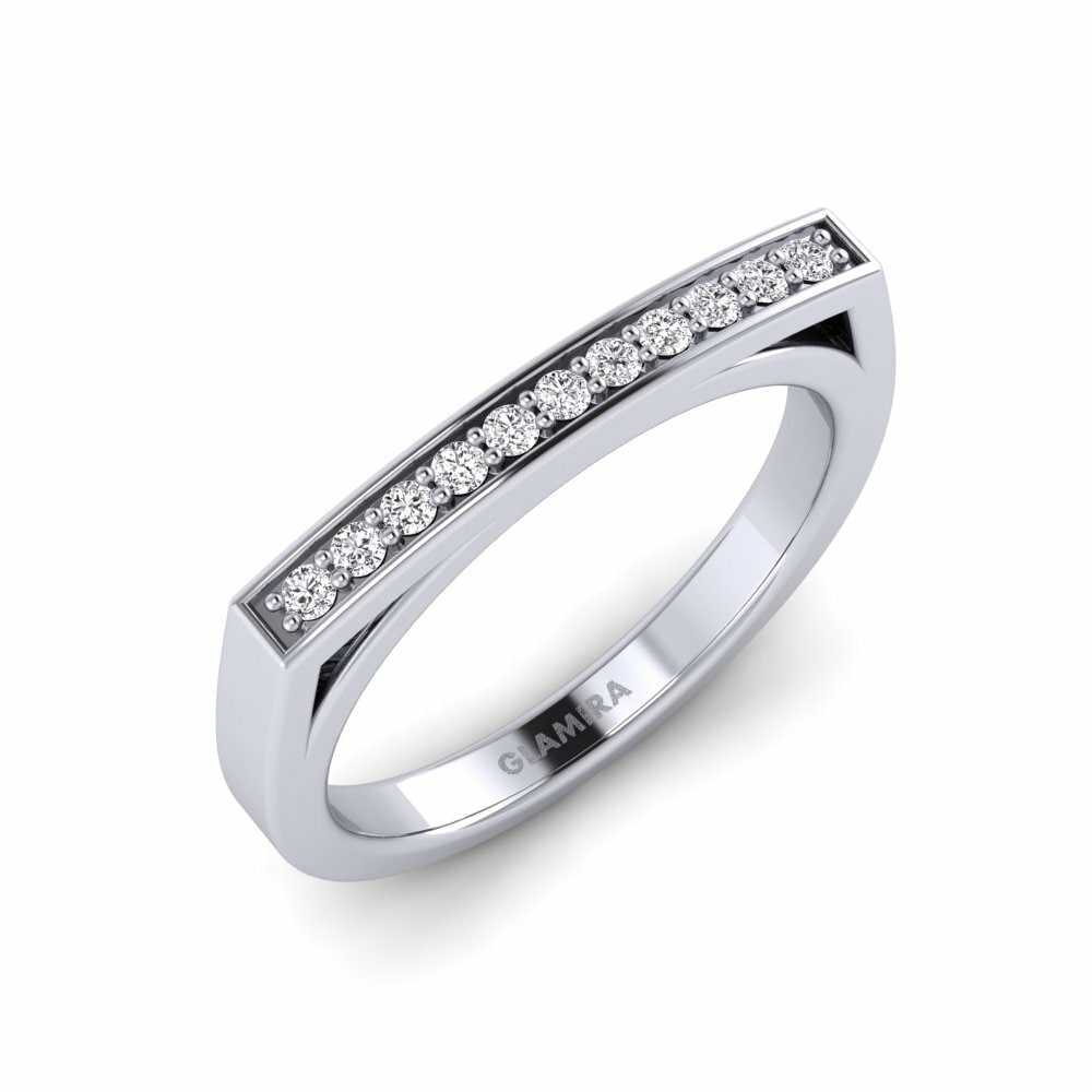 14k White Gold Ring Swalot