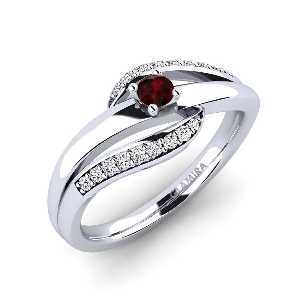 Granaat Verlovingsring Sydney 0.1 crt