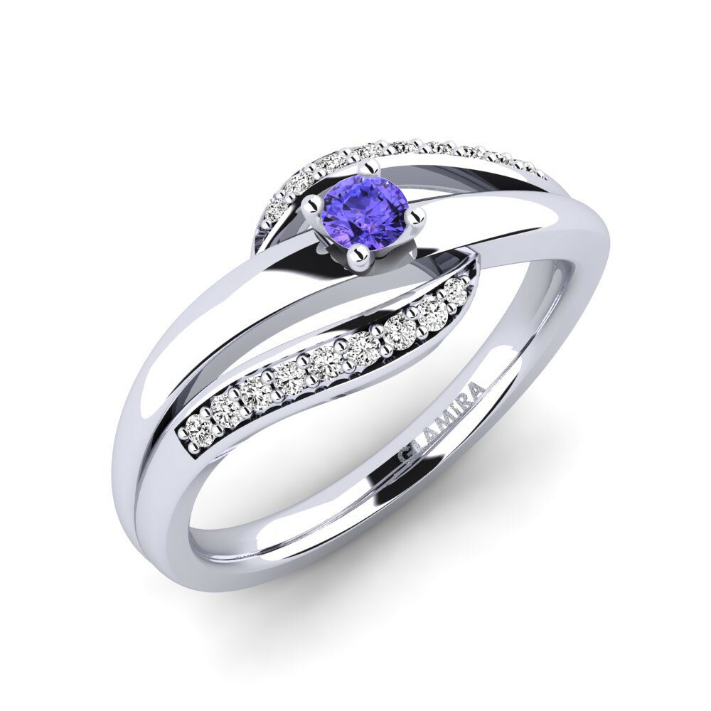 Tanzanite Engagement Ring Sydney 0.1 crt