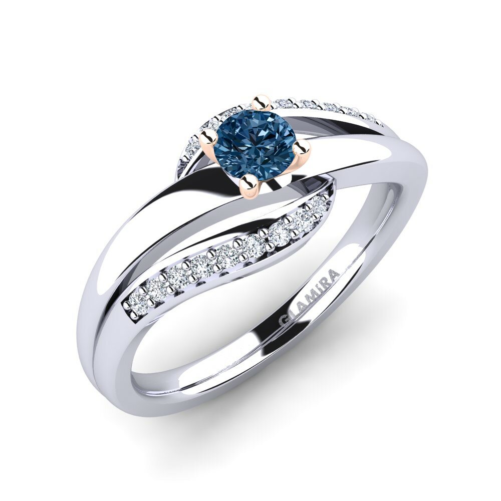Blue diamond 0.25 karat sales
