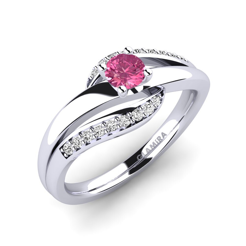 Pink Tourmaline Engagement Ring Sydney 0.25 crt