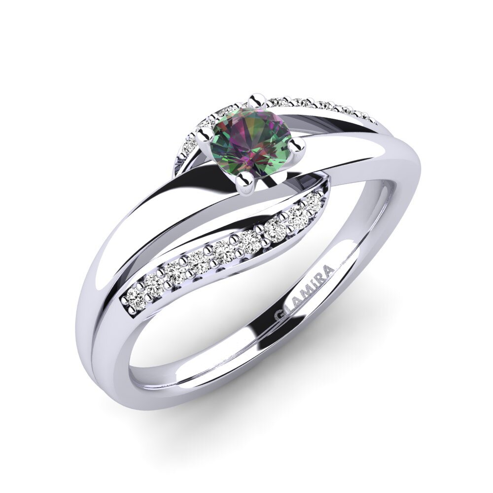 Mystic Topaz Engagement Ring Sydney 0.25 crt