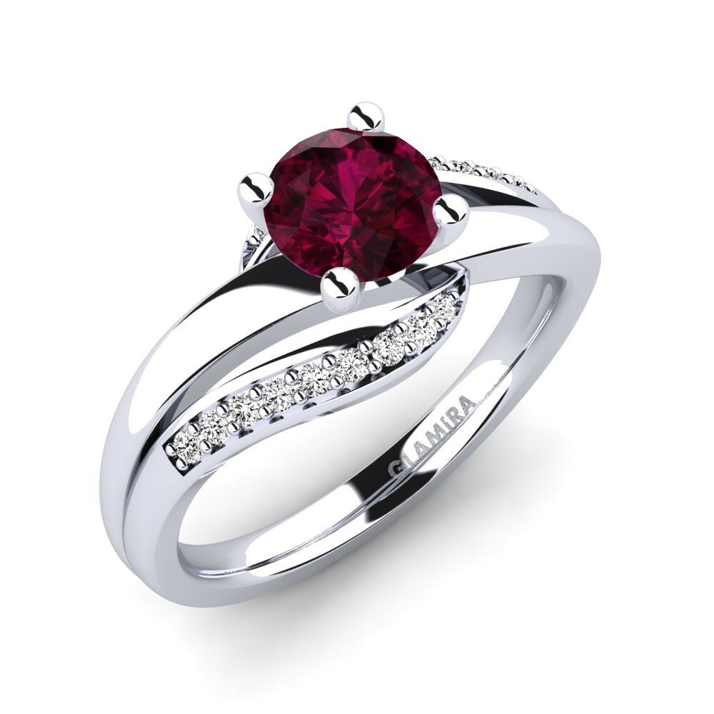 Rodolit Granat Zaručnički prsten Sydney 0.8 crt