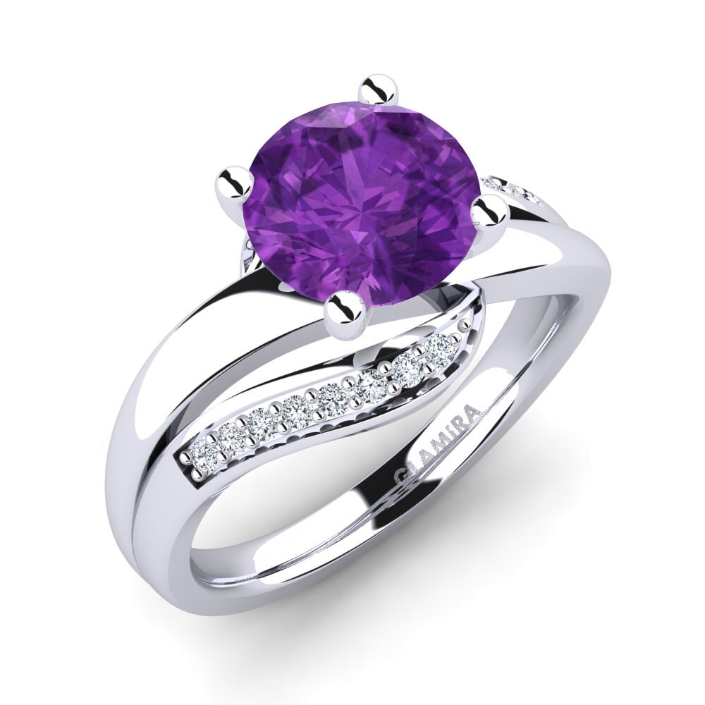 Amethyst Engagement Ring Sydney 2.0 crt