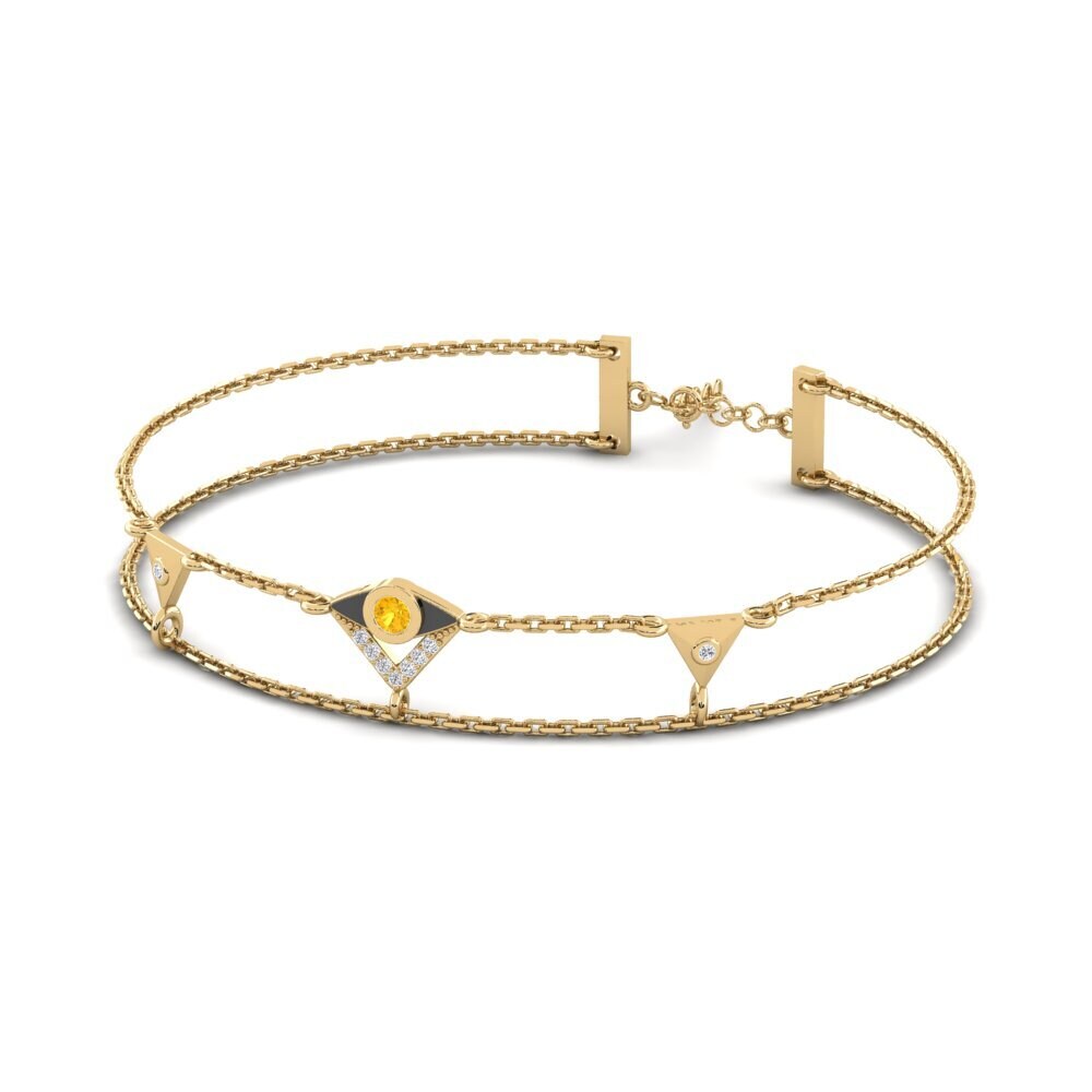 Citrine Bracelet Bloiser