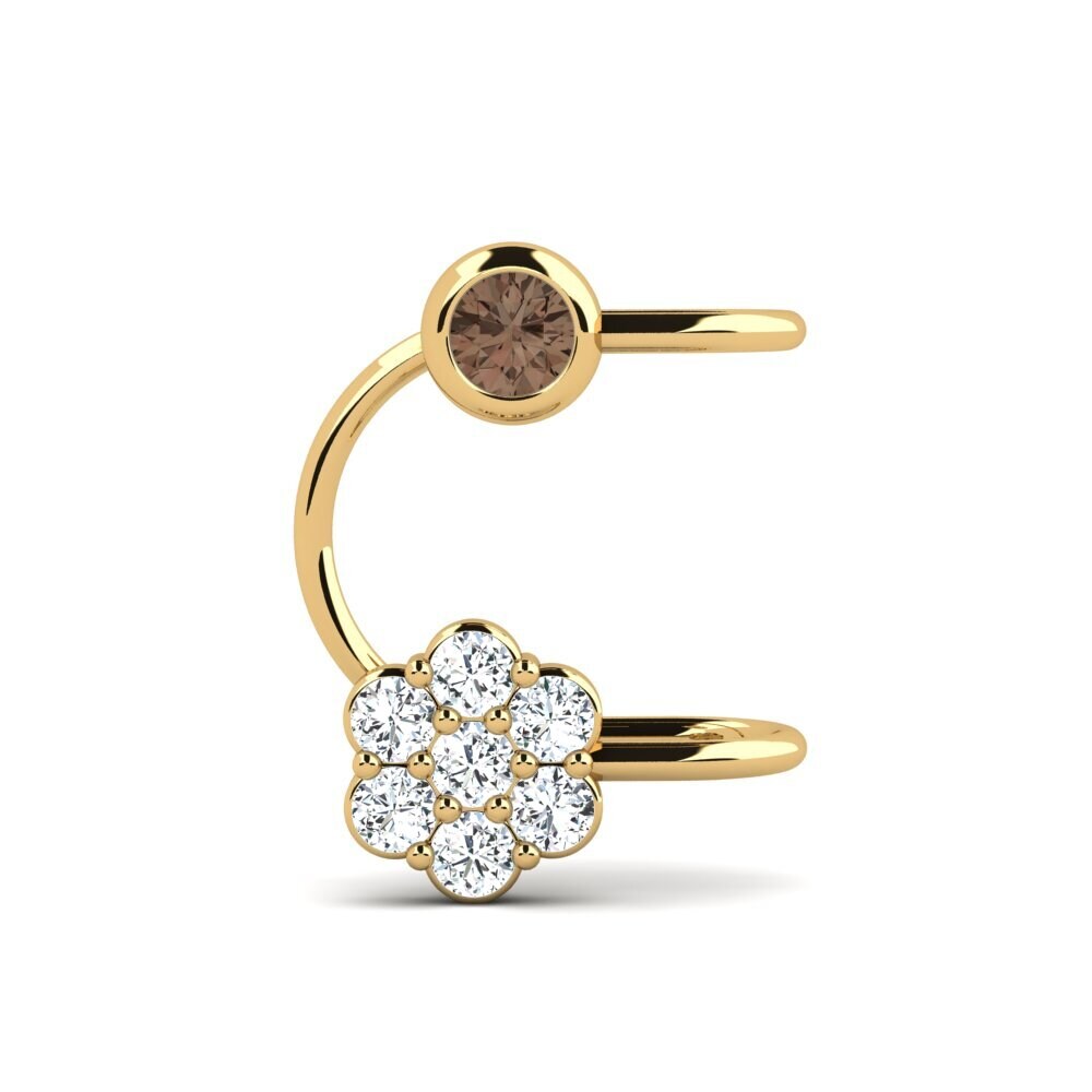Smoky Quartz Women's Earring Syndra
