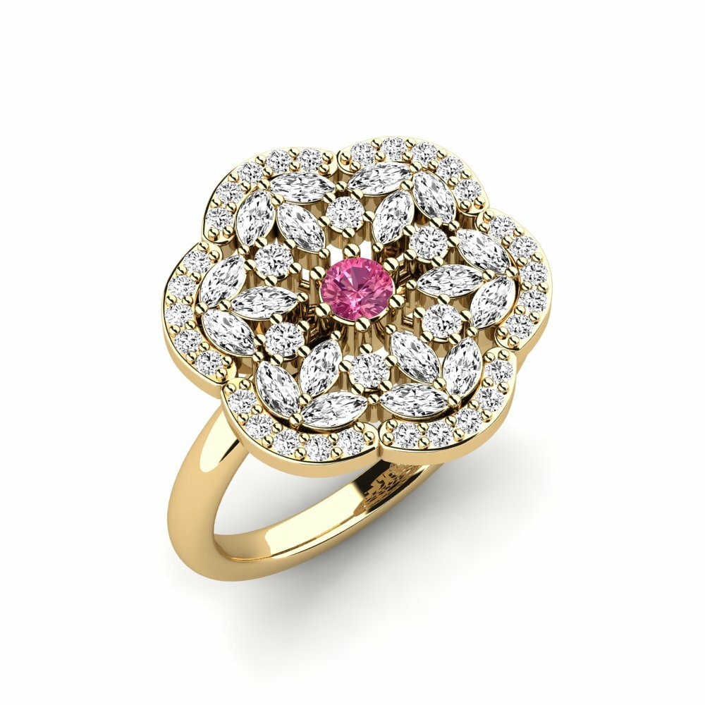 Ring Sypori Rosa Turmalin