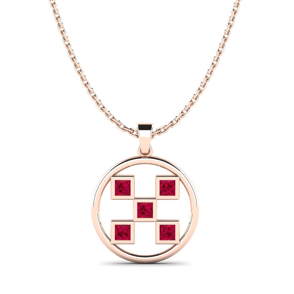 Princess Ruby Women's Pendant Syrna