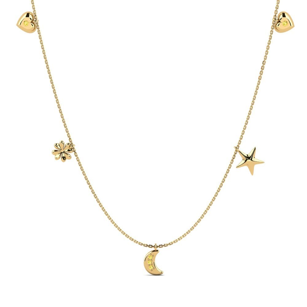 Yellow Sapphire Women's Necklace Tajana