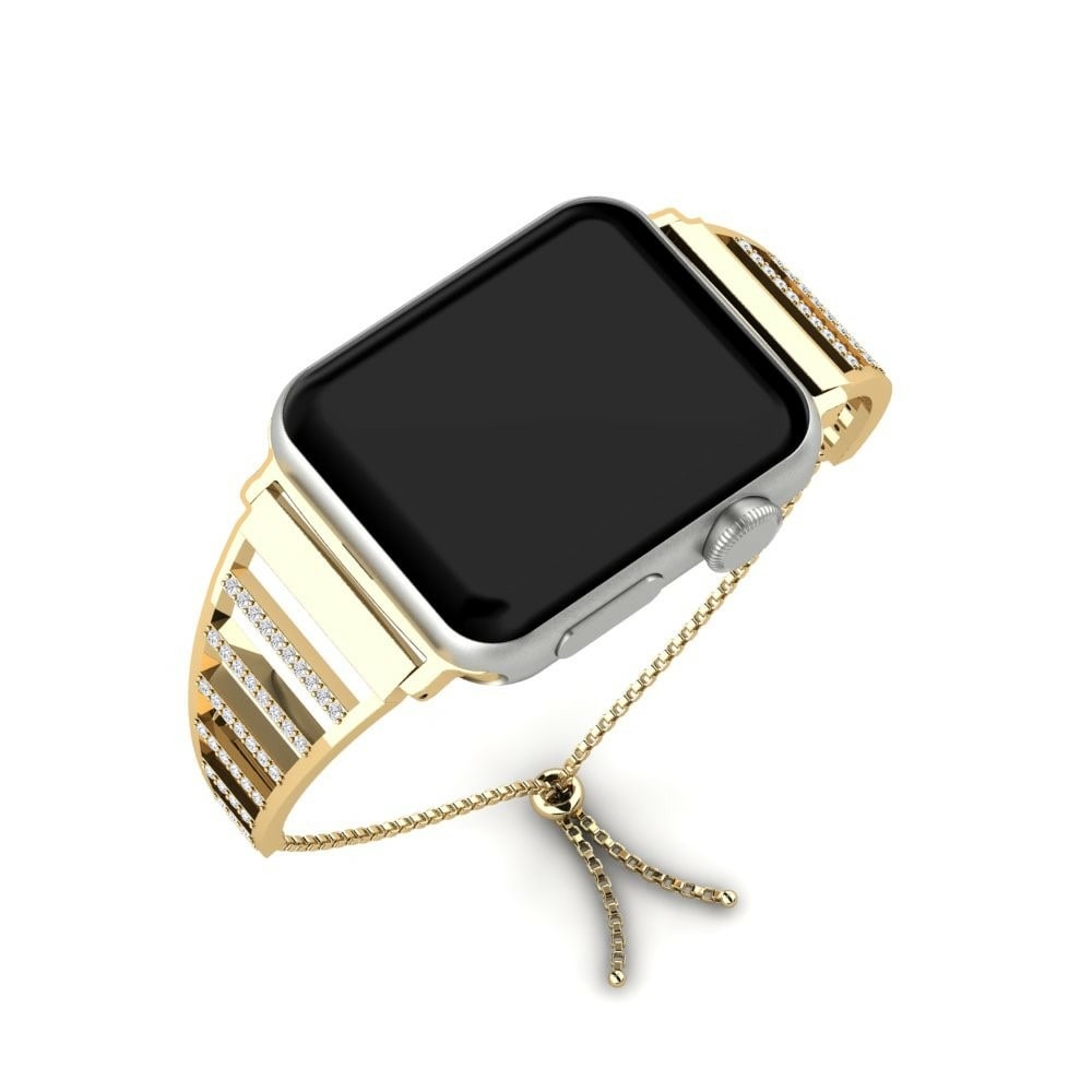 White sapphire Apple Watch® Strap Talagsaon - B
