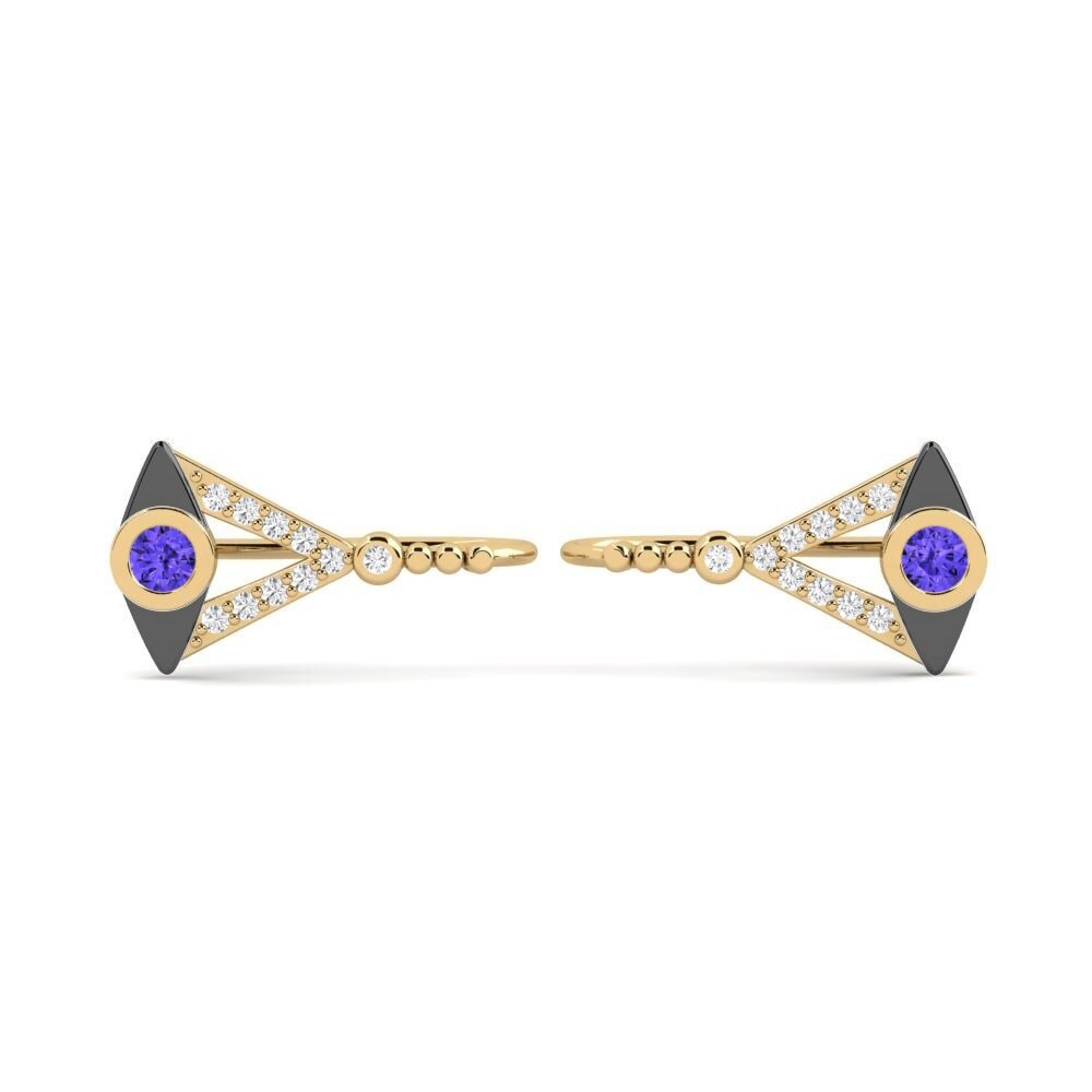 Tanzanite Women's Earring Talismans - B