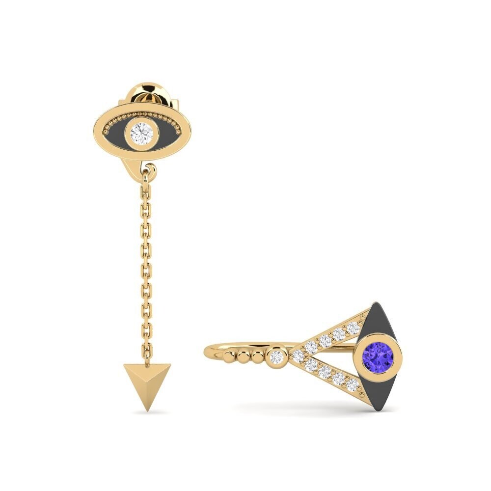 Tanzanite Women's Earring Talismans Set