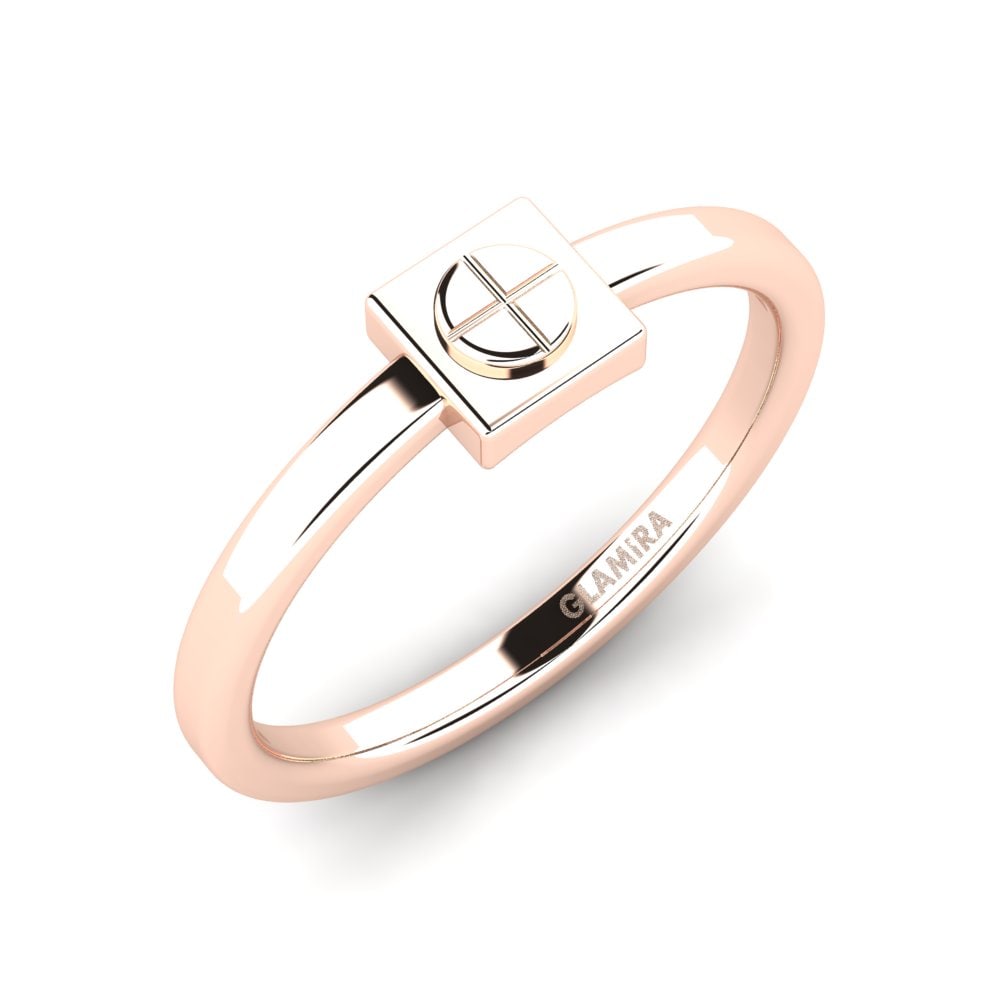 Oro Rosso 375 Anello Tallow