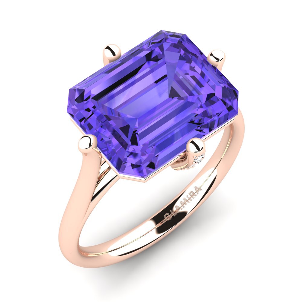 9K Rose Gold Ring Tamanna
