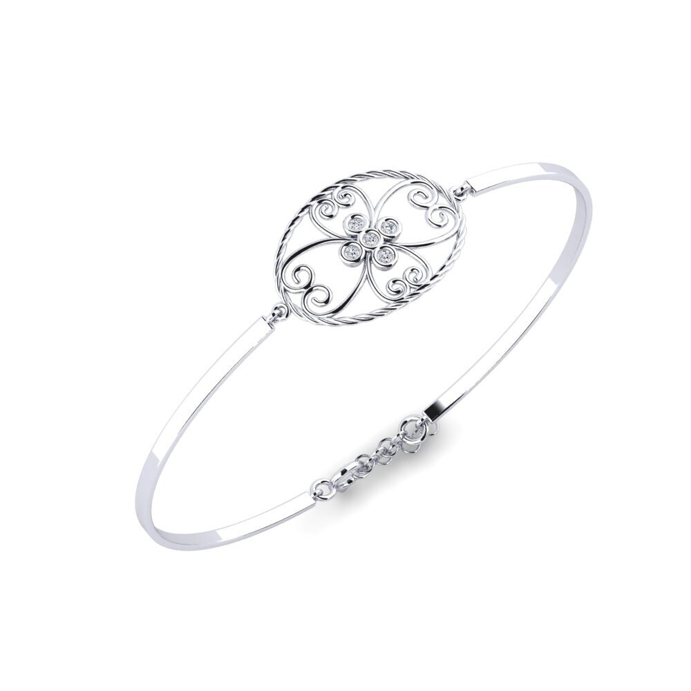 Diamante cultivado en laboratorio Brazalete de mujer Tamar