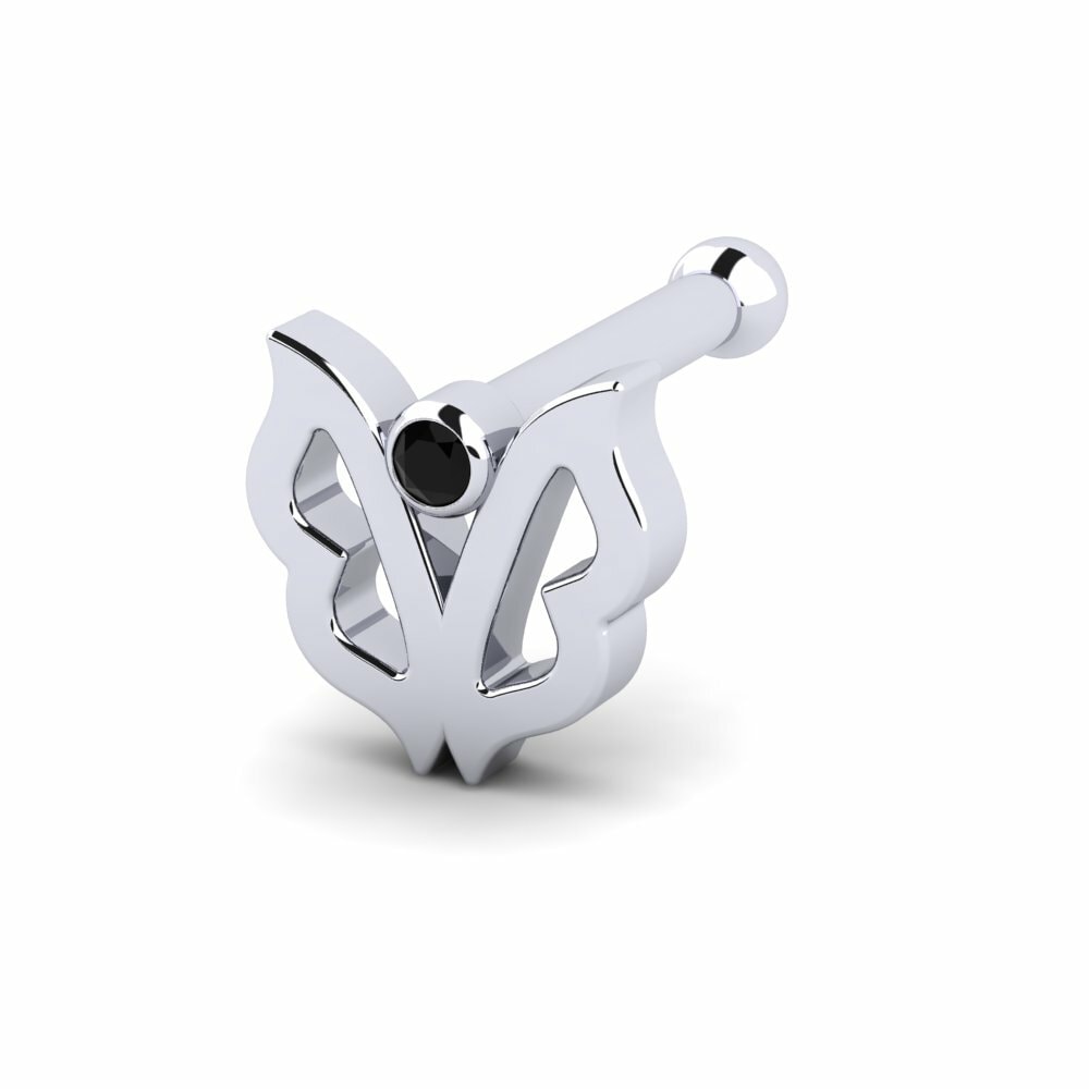 Saphir noir Piercing Nez Tamer