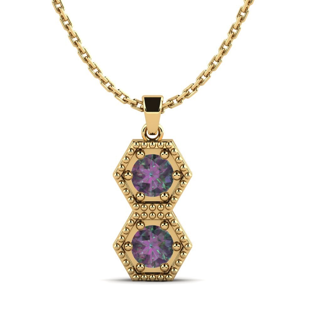 Mystic Topaz Women's Pendant Tancrex